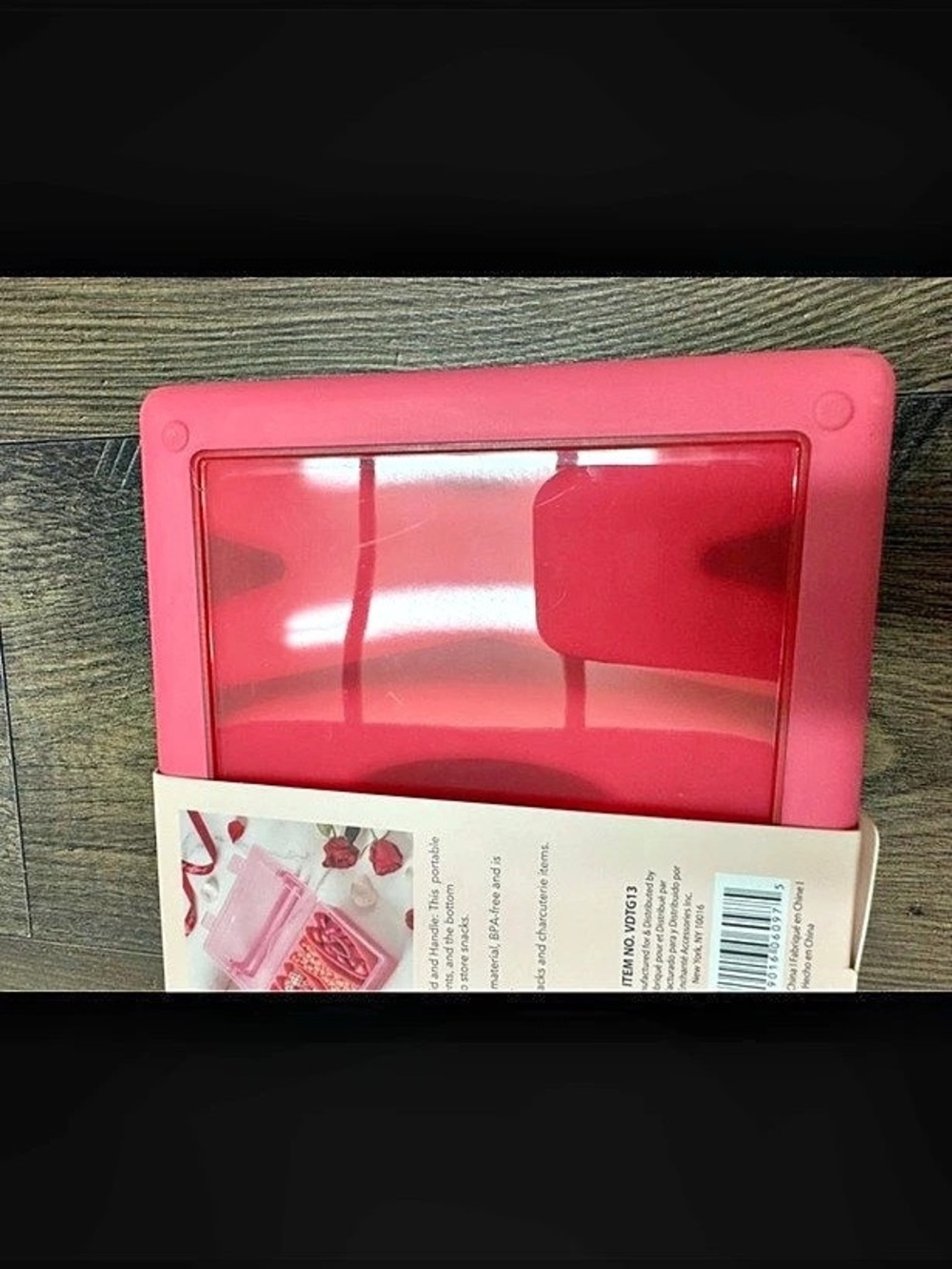 CWC Cook With Color Pink 4 Compartment Snack Box (Snackle box) - Picture 5 of 6